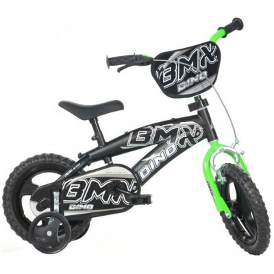 DINO Bikes - Dětské kolo 12\" BMX černé