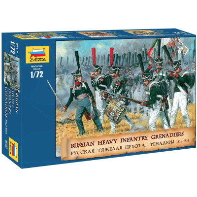Wargames (AoB) figurky 8020 - Russian Heavy Infantry Grenadiers 1812-