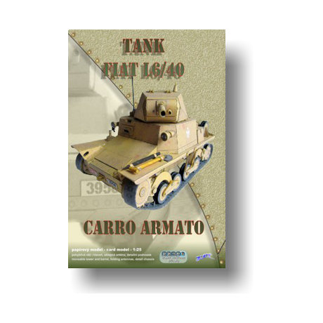 Ľahký tank Fiat L6/40 1:25
