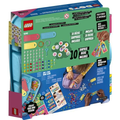 LEGO DOTs - Mega balení ozdob na tašku – zábavné vzkazy