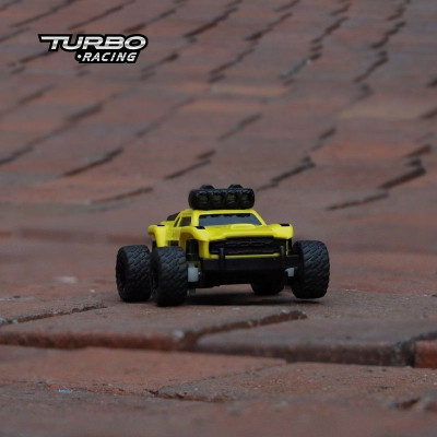 Turbo Racing 1/76 Off-Road RC Car RTR (žlutá)