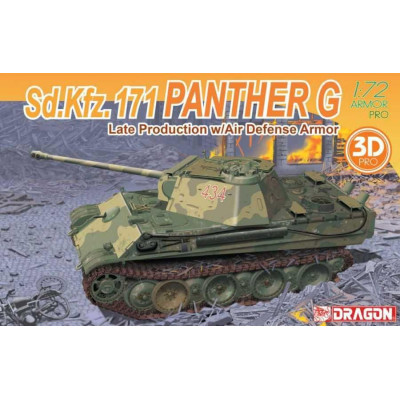 Model Kit tank 7696 - Panther G Late Production w/Air Defense Armor (