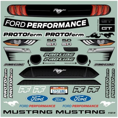 PROTOform karosérie 1:8 Ford Mustang 2021 (Arrma Vendetta)