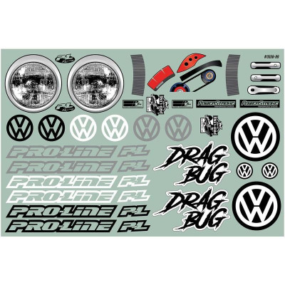 Pro-Line karosérie 1:10 Volkswagen Drag Bug (Drag Car)