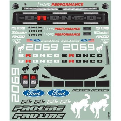 Pro-Line karosérie 1:10 Ford Bronco R (Short Course)