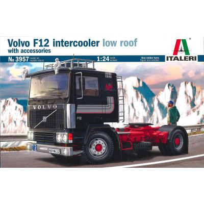Model Kit truck 3957 - Volvo F-12 Intercooler (Low Roof) with accesso