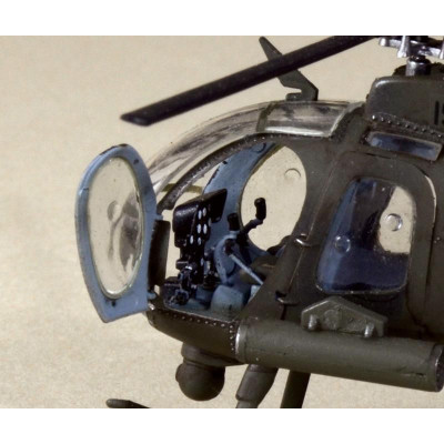 Model Kit vrtulník 0017 - AH-6 NIGHT FOX (1:72)