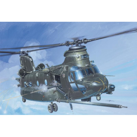 Model Kit vrtulník 1218 - MH-47 E SOA CHINOOK TM (1:72)
