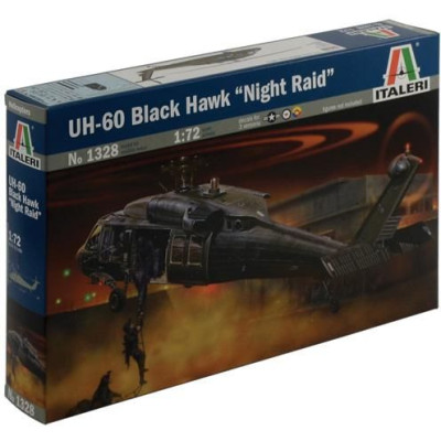 Model Kit vrtulník 1328 - UH-60/MH-60 BLACK HAWK \"NIGHT RAID\" (1:72