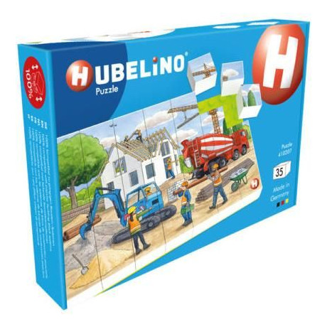 HUBELINO Puzzle - Na staveništi