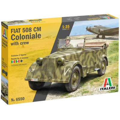 Model Kit tank 6550 - 508 CM \"COLONIALE\" STAFF CAR (1:35)