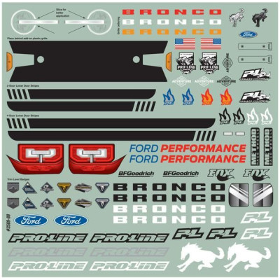 Pro-Line karosérie 1:10 Ford Bronco 2021 (rozvor 290mm)