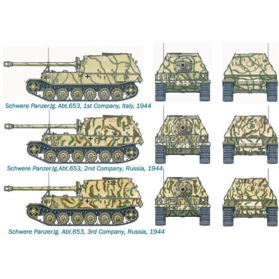 Model Kit military 7012 - Sd. Kfz. 184 Panzerjager Elefant (1:72)