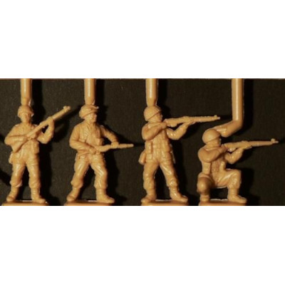 Model Kit figurky 6034 - WWII - BRITISH PARATROOPERS (1:72)