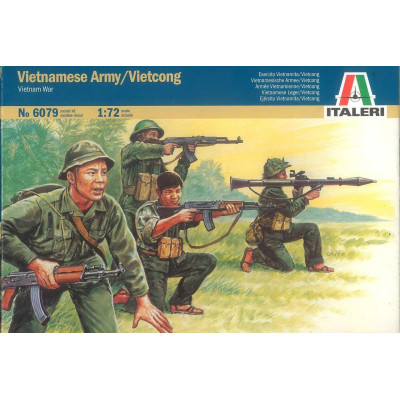 Model Kit figurky 6079 - VIETNAM WAR - VIETNAMESE ARMY / VIETCONG (1: