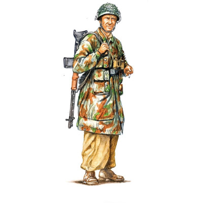 Model Kit figurky 6134 - WWII - German paratroopers (tropical uniform) (1:72)