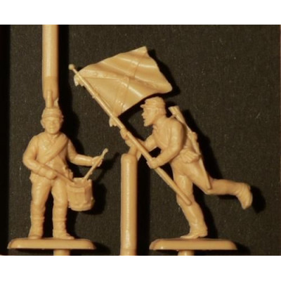 Model Kit figurky 6014 - CONFEDERATE INFANTRY (AMERICAN CIVIL WAR) (1:72)