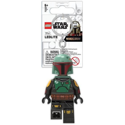 LEGO svítící klíčenka - Star Wars Boba Fett