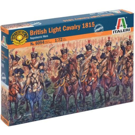 Model Kit figurky 6094 - NAPOLEONIC WARS - BRITISH LIGHT CAVALRY 1815