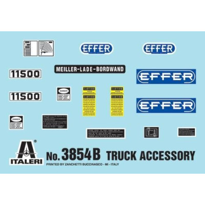 Model Kit truck 3854 - Truck Accessoires Set II (1:24)