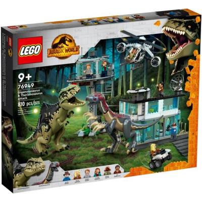 LEGO Jurassic World  - Útok giganotosaura a therizinosaura