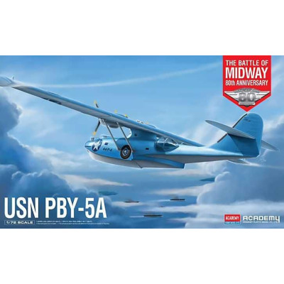 Model Kit letadlo 12573 - USN PBY-5A \"Battle of Midway\" (1:72)