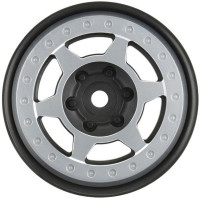 Disky 1.9" Holcomb Aluminum Crawler, pro RC modely aut 1:10. Hliníkový čelní střed s černým plastovým tělem disku. Unašeč je šestihran 12 mm.
