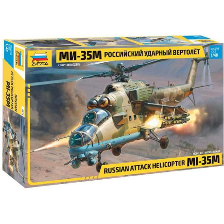 Model Kit vrtulník 4813 - MIL Mi-35 M \"Hind E\" (1:48)