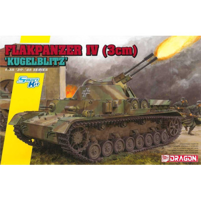 Model Kit tank 6889 - Flakpanzer IV (3cm) \'Kügelblitz\' (Smart Kit)