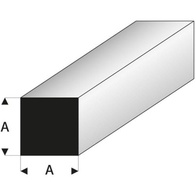 Raboesch profil ASA čtvercový 6x330mm (5)