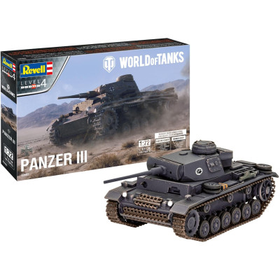 Plastic ModelKit World of Tanks 03501 - PzKpfw III Ausf. L (1:72)
