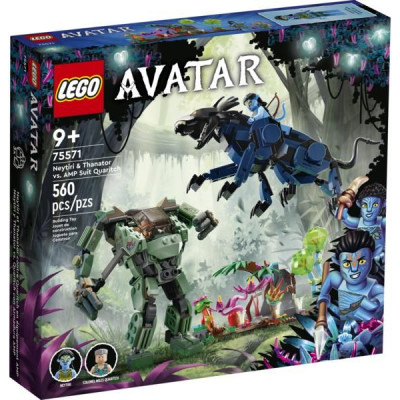 LEGO Avatar - Neytiri a thanator vs. Quaritch v AMP obleku