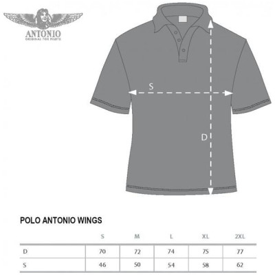 Antonio pánská polokošile Wings L