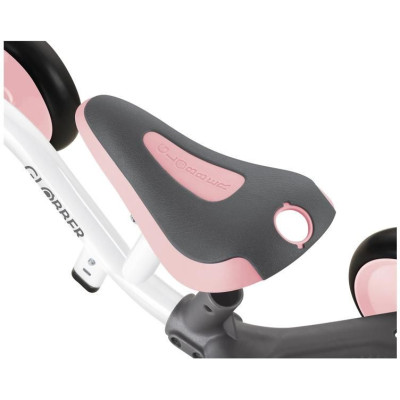 Globber - Dětské odrážedlo Learning Bike 3v1 bílé / pastelově růžové
