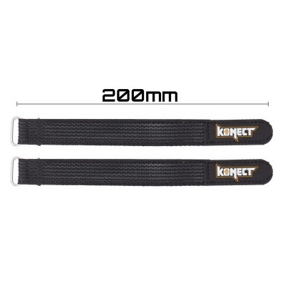 KONECT stahovací pásky 200mm, 2 ks.