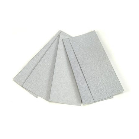 Tamiya Brúsny papier Abrasives Fine Set zrnitostí P180/240/320