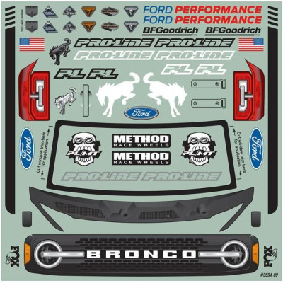 Pro-Line karosérie 1:8 2021 Ford Bronco (Maxx, E-Revo 2.0)