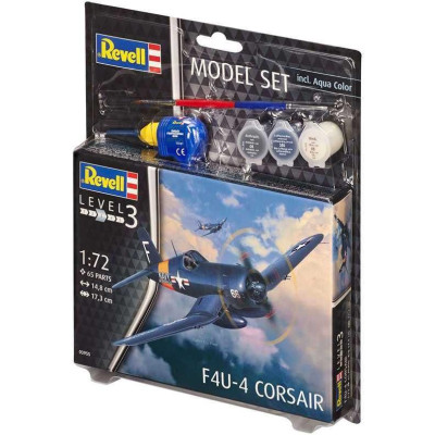 ModelSet letadlo 63955 - F4U-4 Corsair (1:72)