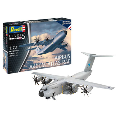 Plastic ModelKit letadlo 03822 - Airbus A400M Atlas „RAF“ (1:72)