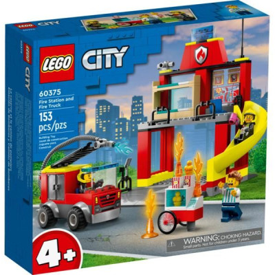 LEGO City - Hasičská stanice a auto hasičů
