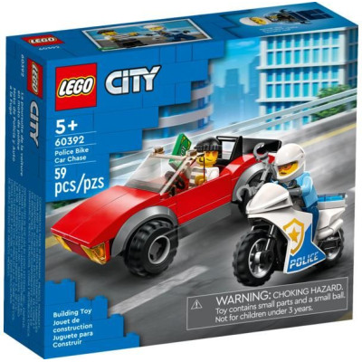LEGO City - Honička auta s policejní motorkou