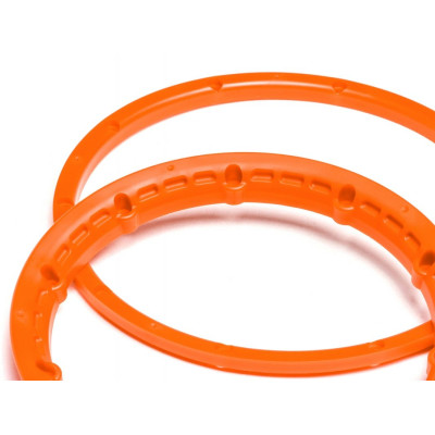 Heavy Duty Wheel Bead Lock Rings Orange/F. 2 Wheel