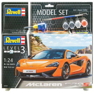 ModelSet auto 67051 -  McLaren 570S (1:24)