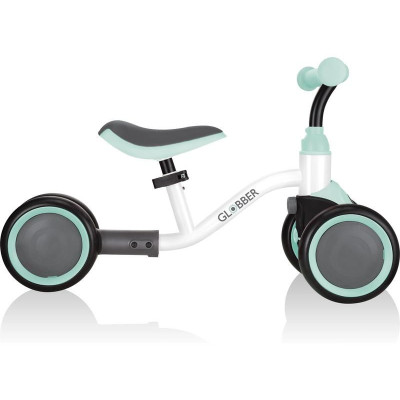 Globber - Dětské odrážedlo Learning Bike bílé / pastelově zelené