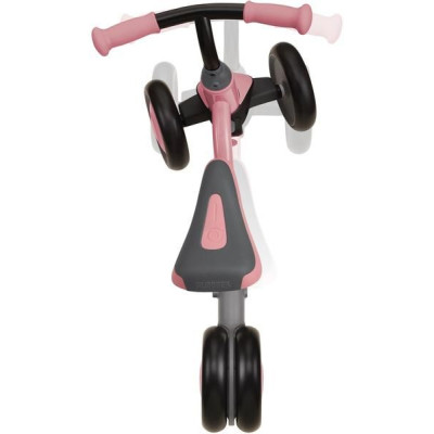 Globber - Dětské odrážedlo Learning Bike bílé / pastelově růžové