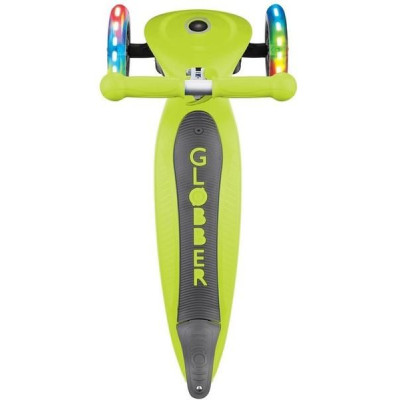 Globber - Koloběžka Go Up Plus Lights skládací Lime Green