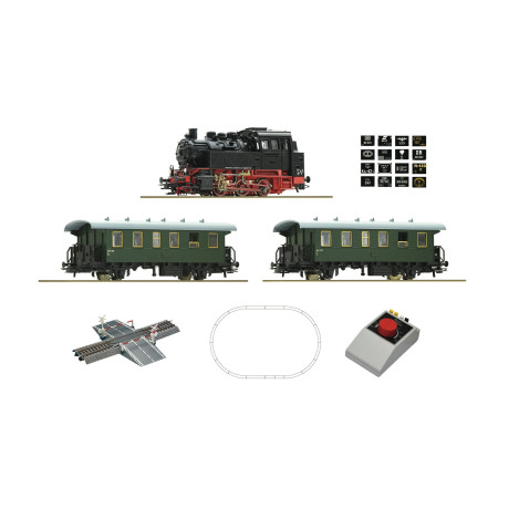 ROCO Analógová štartovacia súprava: Dieselový rušeň radu 2045 s nákladným vlakom, ÖBBým vlakom, ÖBB