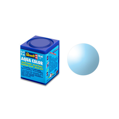 Barva Revell akrylová - 36752: transparentní modrá (blue clear)