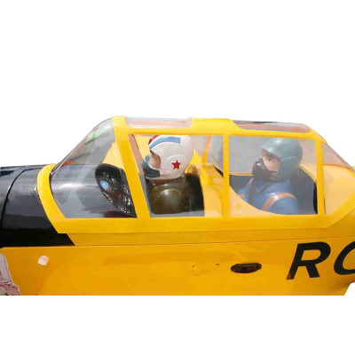 DHC-1 Chipmunk 1/5 2,03m (Zatahovací podvozek) Žlutý