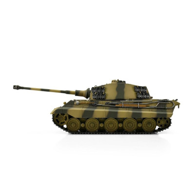 TORRO tank 1/16 RC Königstiger vícebarevná kamufláž - IR - Kouř